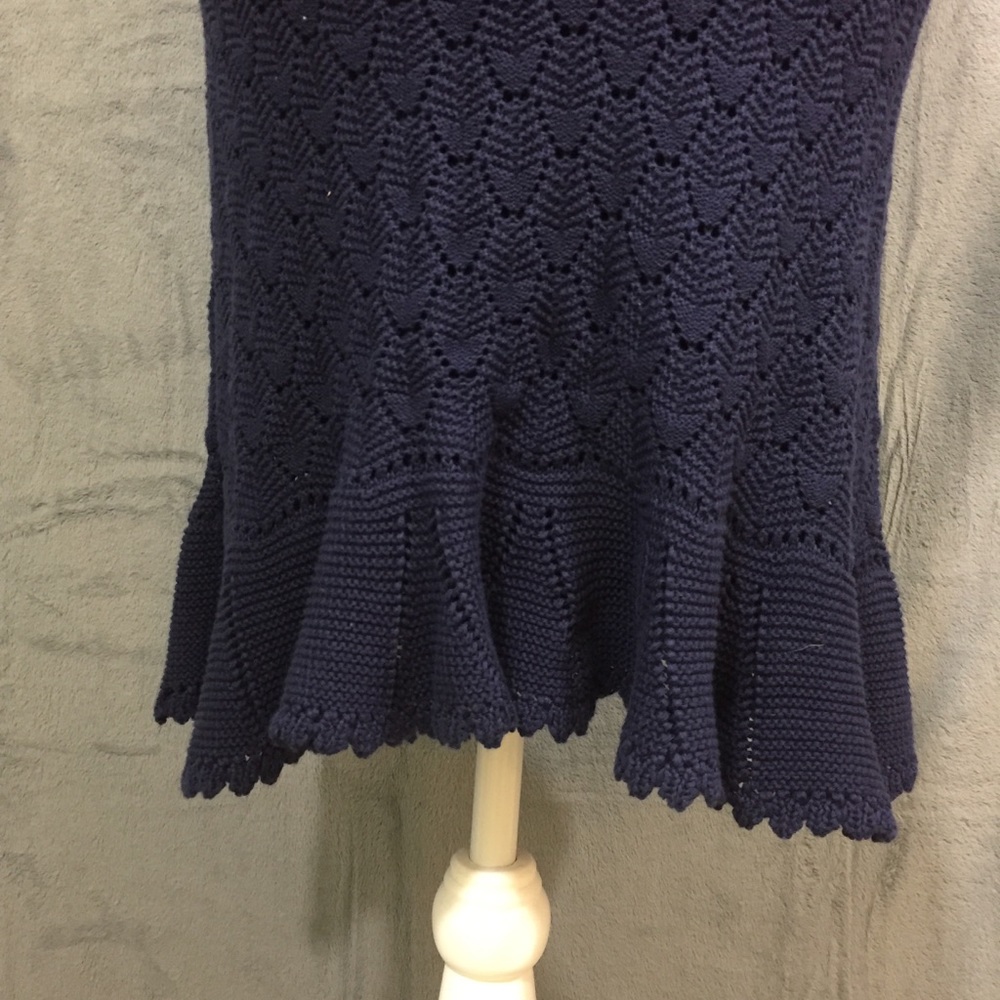 Navy blue crochet Lilly Pulitzer dress - Picture 5 of 6